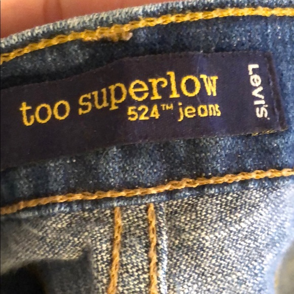 Levi’s blue jeans size 7M - Picture 3 of 5